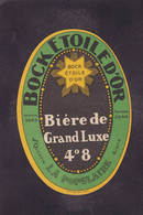 Publicité étiquette Bière Beer Publicitaire Réclame La POPULAIRE Saint Quentin 8 X 11,5 - Werbung