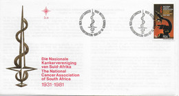 SOUTH AFRICA 10th JULY 1981 50th ANNIV. OF N.C.A. OF SOUTH AFRICA FDC - Briefe U. Dokumente