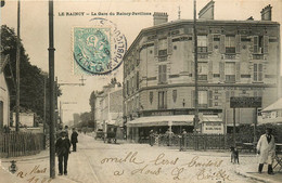 Le Raincy * La Gare Du Raincy Pavaillons * Ligne Chemin De Fer Seine Saint Denis * Débit Tabac Café A. LEQUEL - Le Raincy