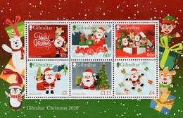 Gibraltar - 2020 - Christmas - Mint Souvenir Sheet - Gibraltar