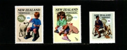 NEW ZEALAND - 2013  PETS  SET  MINT NH - Unused Stamps