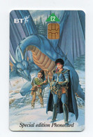 1996 BT £2 Dragons Of Summer Flame Phone Card - Otros & Sin Clasificación