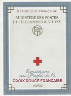 Carnet Croix Rouge De 1959 (voir Les 2 Scans) - Red Cross