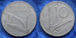 ITALY - 10 Lire 1954 R "plow" KM# 93 Republic (1946-2001) - Edelweiss Coins . - Sonstige & Ohne Zuordnung