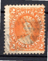NOUVEAU BRUNSWICK - (Colonie Britannique) - 1860-63 - N° 5 - 2 C. Orange - (Victoria) - Otros & Sin Clasificación