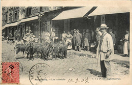 Paris Vécu * N°59 * Lait à Domicile * Chevrier * Troupeau De Chèvres - Lotes Y Colecciones