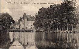 CPA NIEUL - Le Chateau Et Le Lac Site Unique En Limousin (122482) - Nieul