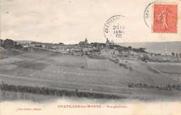 Châtillon-sur-Marne             51         Vue Générale             (voir Scan) - Châtillon-sur-Marne