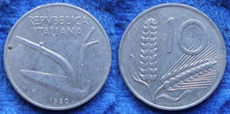 ITALY - 10 Lire 1980 R KM# 93 Republic Lira Coinage (1946-2001) - Edelweiss Coins - Other & Unclassified