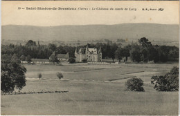 CPA St-SIMEON De BRESSIEUX - Le Chateau Du Comte De Luzy (123650) - Bressieux