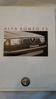CATALOOG ALFA ROMEO 75  Jaartal? French - Auto/moto