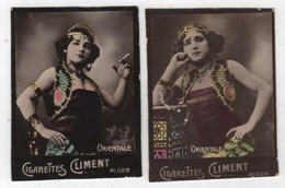 CARTES CIGARETTES CLIMENT Lot De 2 Artiste ? - Climent