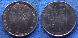 ITALY - 100 Lire 1991 R  KM# 96.2 Republic Lira Coinage - Edelweiss Coins - Autres & Non Classés