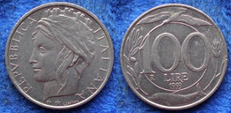 ITALY - 100 Lire 1993 R  KM# 159 Republic Lira Coinage - Edelweiss Coins - Otros & Sin Clasificación