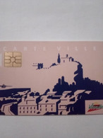 FRANCE CARTE A PUCE CHIP CARD GEM2 VITROLLES ROCHER - Ausstellungskarten