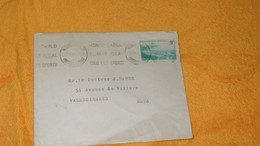 ENVELOPPE ANCIENNE DE 1949../ CACHETS MONTE CARLO PRINCIPAUTE DE MONACO POUR VALENCIENNES + TIMBRE - Covers & Documents