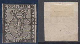 Italy Parma Mi# 2 Used 10c 1852 - Parme