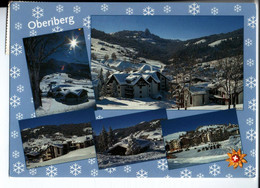 Oberiberg. 1130 M. Endlich Ferien. Ihre Schweiz. De Nadine, Anic Et Chantal à Mme A. Dinkel à Niederrohrdorf. - Oberiberg