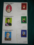 Mauritania 1968 Personalities Set FDC F. 12 UM With Problem - Mauritanie (1960-...)