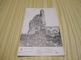 CPA Ablain-Saint-Nazaire (62).Guerre 1914-15 - L'église. - Other Municipalities