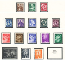 Stamps Vatican 1938-47 Mint Lot32 - Sonstige & Ohne Zuordnung