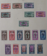 Tchad 1924 Yver 19 à 36 Neufs* - Unused Stamps