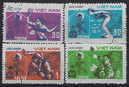 Vietnam 1982  Asian Games, New Delhi  (o) Mi.1268-1271 - Vietnam