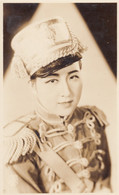 Unidentified Japanese Actress Band Or Military Uniform? C1920s/30s Vintage Real Photo Postcard - Schauspieler