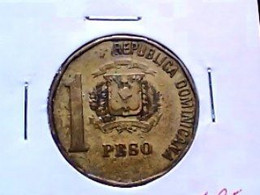 Dominican Republic 1 Peso 1992 Km 80.1 - Dominikanische Rep.