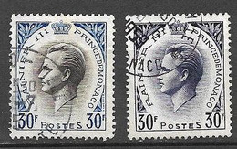 Monaco N° 426  Et 505  Oblitérés   B/ TB          - Used Stamps
