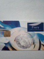 FRANCE CARTE A PUCE CHIP CARD GEM5 PIERY DIAMANT DIAMOND SUPERBE - Ausstellungskarten