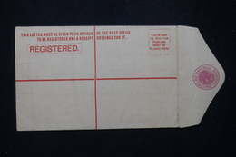 NEW SOUTH WALES - Entier Postal Type Victoria En Recommandé , Non Circulé - L 80602 - Covers & Documents
