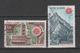 ANDORRA CORREO FRANCES Nº 269/270 SELLO USADO O MATASELLADO DE PRIMER DIA (3.1 ) - Used Stamps