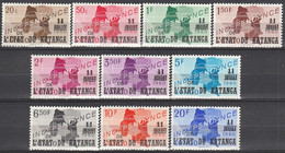 Katanga #40-9 MNH - Katanga