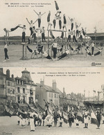 8 CP Concours National Gymnastique Orleans 1912 . Barres Parallèles, Défilés , Jeanne Arc Etc - Gymnastiek