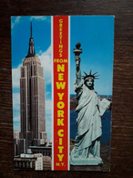 L21/1485 NEW YORK CITY . THE PLAYGROUND OF THE WORLD - Panoramische Zichten, Meerdere Zichten