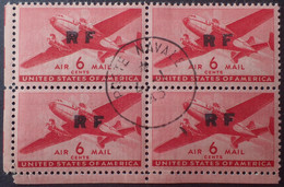 R1118/425 - POSTE AERONAVALE MILITAIRE - BLOC BdF N°8 CASABLANCA I - CàD : POSTE NAVALE Du 4 JANVIER 1945 - Militärische Luftpost