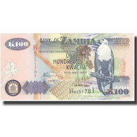 Billet, Zambie, 100 Kwacha, 2003, KM:38d, NEUF - Zambia