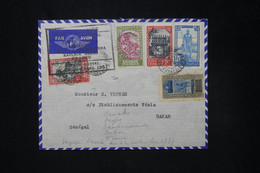 SOUDAN - Enveloppe Air France De Bamako Pour Dakar Par Vol D'Essai En 1937 - L 80688 - Other & Unclassified
