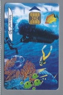 FR.- France Telecom. Télécarte. LE XXéme Siècle. CARTE 7 - SOUS MARINE. 50 Unités. - 2000