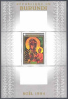 Burundi - BL135 - Noël - Christmas - 1994 - MNH - Unused Stamps