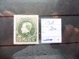 Belgique Belgie  Neuf * Montenez Albert 290 A  Vert Gris Charniere / Met Plakken Mooie - 1929-1941 Big Montenez