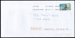 France - Timbre Adhésif YT A141 Seul Sur Lettre Oblitération TOSHIBA - Briefe U. Dokumente
