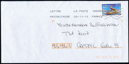 France - Timbre Adhésif YT A142 Seul Sur Lettre Oblitération TOSHIBA - Lettres & Documents
