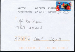 France - Timbre Adhésif YT A143 Seul Sur Lettre Oblitération TOSHIBA - Lettres & Documents