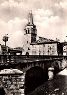 5141 Carte Postale SAINT GIRONS  Pont Sur Le Salat Et L'Eglise    09 Ariège - Saint Girons