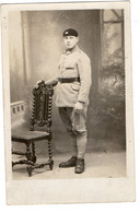 CPA 3001 - MILITARIA - Carte Photo Militaire - Tankiste N° 508 Sur Le Col - RCC - Characters