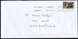 France - Timbre Adhésif YT A156 Seul Sur Lettre Oblitération TOSHIBA - Briefe U. Dokumente