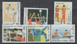 Republida Del Congo **  Mnh  1996  Yvert  1034/40 - Otros & Sin Clasificación