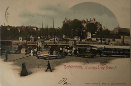 Rotterdam // Koningsbrug (open) 1904 - Rotterdam